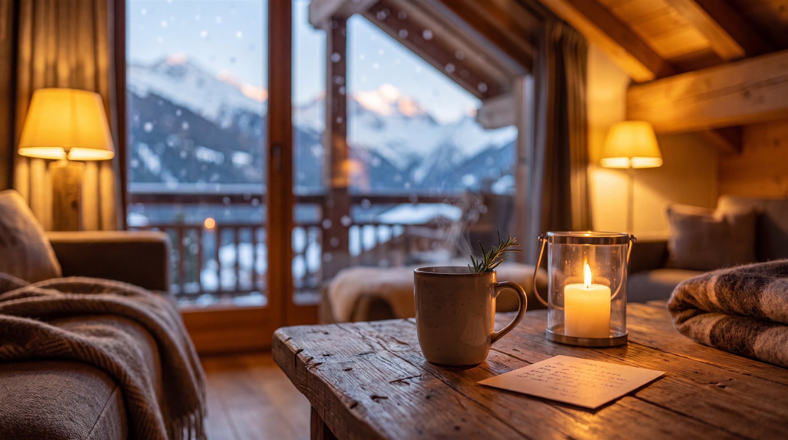First tracks: a winter morning in New Gudauri